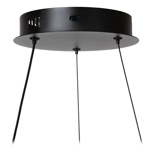 Lucide ESPIRAL - Lámpara colgante - LED Regul. - CCT - 1x40W 2700K/4000K - Negro | Essential - detalle 3